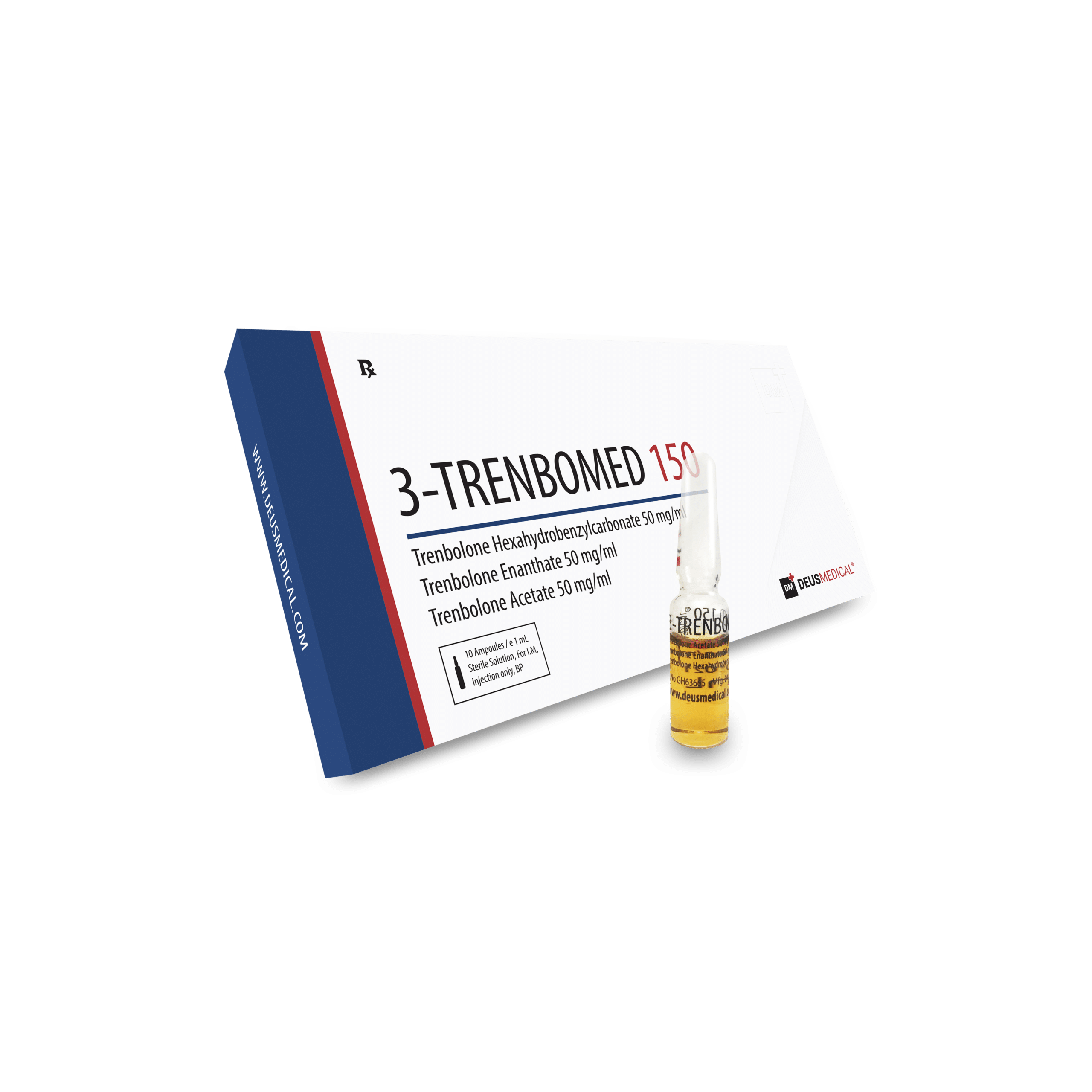 Deus Medical Trenbomed 150 ( Trenbolone Mix ) - Trenbolone injection UK