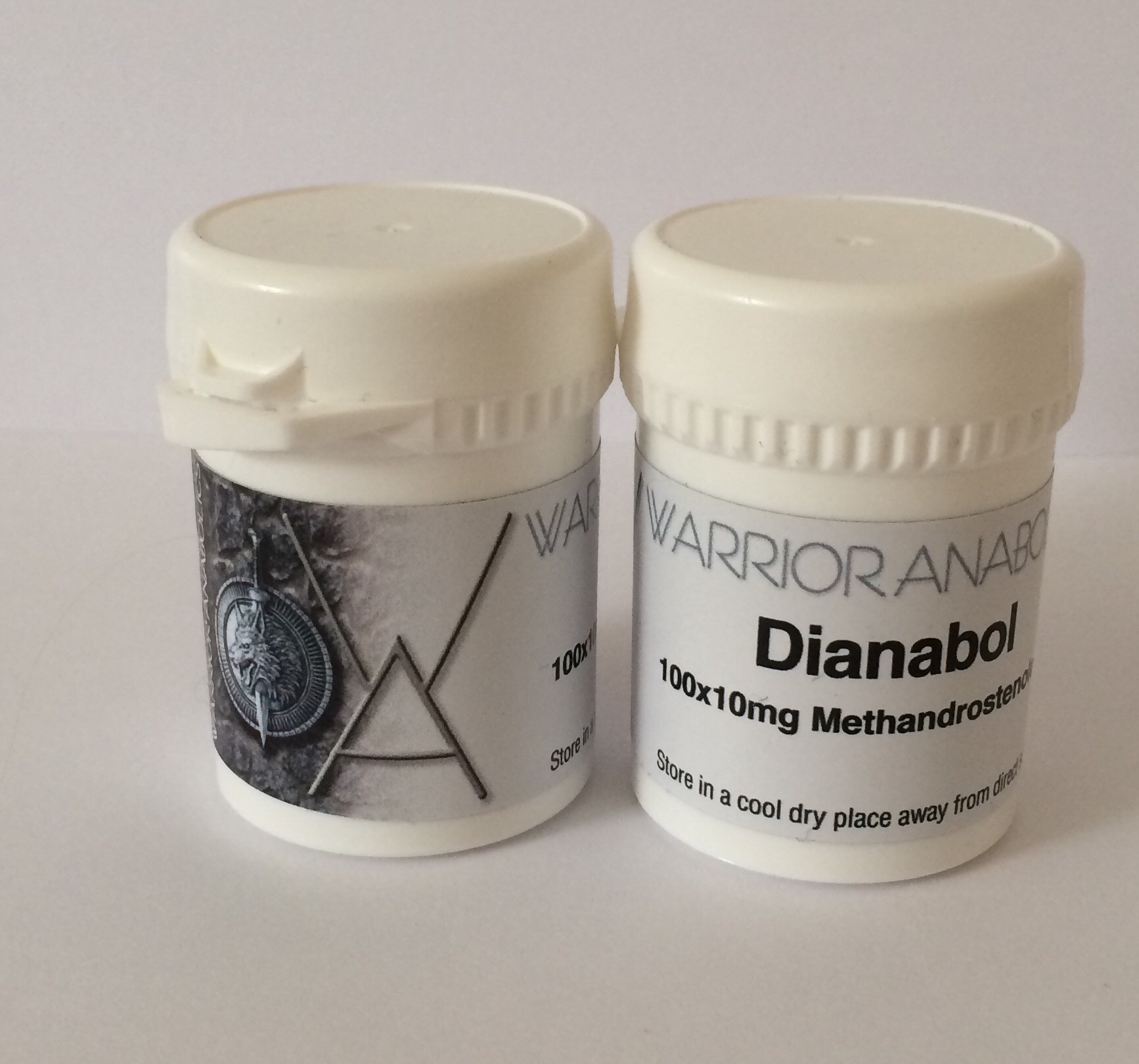 Warrior Anabolics Dianabol 100 x 10mg - Dianabol tablets UK