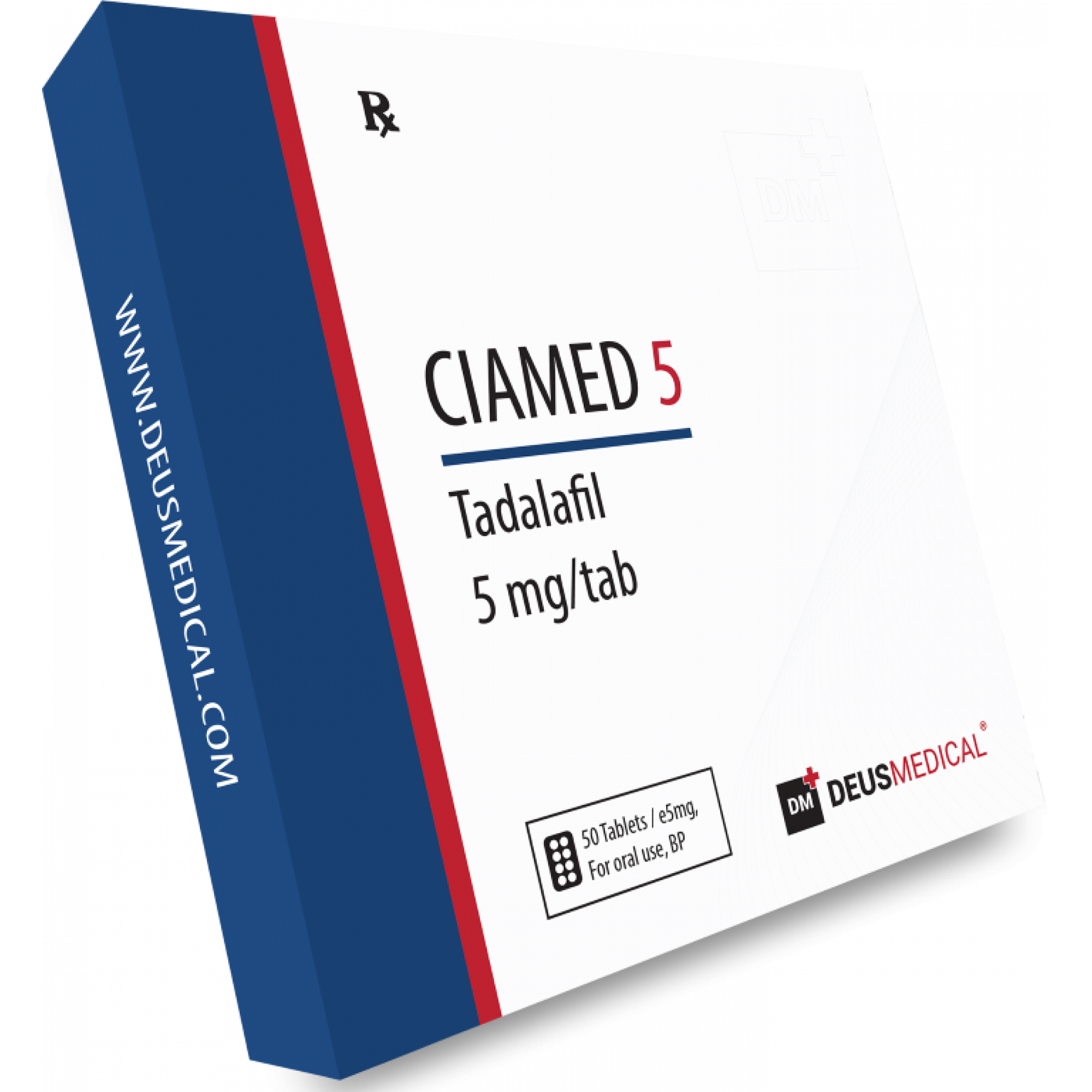 Deus Medical Ciamed 5 50 Tabs X 5Mg - oral steroid tablets UK