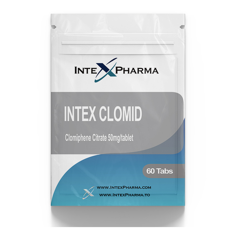 Intex Pharma Clomid 50mg x 60 tabs