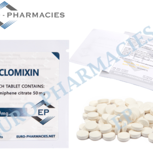 Euro Pharmacies Clomixin (Clomid) – 50mg/tab – 50 tab/bag