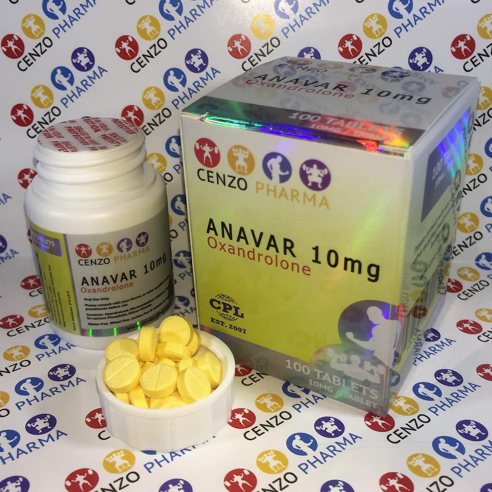ANAVAR 10MG – CENZO PHARMA - Anavar tablets UK