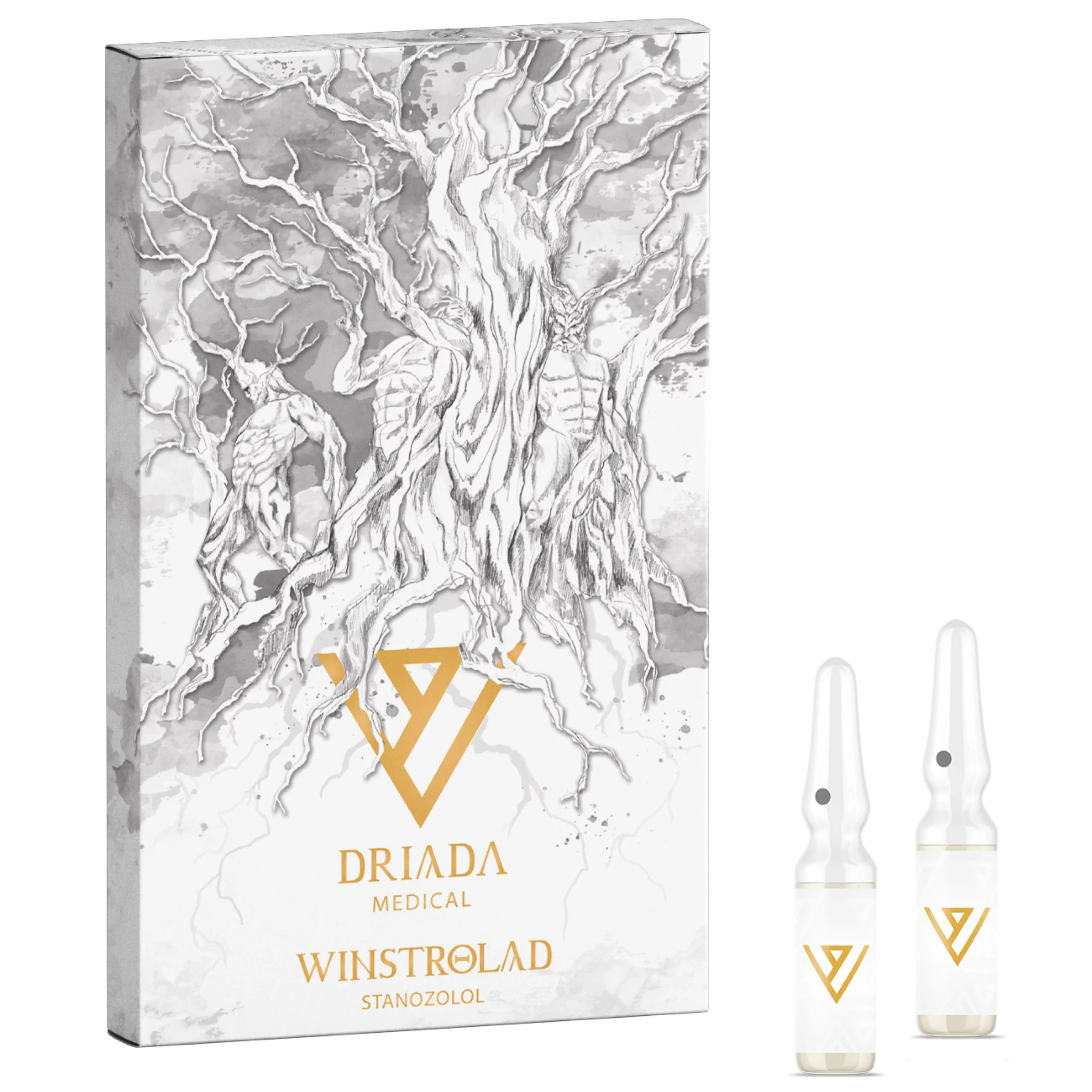 Driada Medical Winstrolad 50 mg/ml (Stanozolol) Ampoules 10 x 1ml - injectable steroid product UK