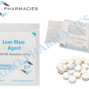 Euro Pharmacies Lean Mass (RAD140) – 10mg/tab- 50 tab