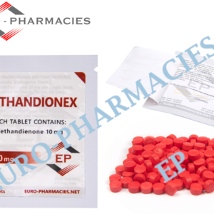 Euro Pharmacies Methandionex 10 (Dianabol) – 10mg/tab – 100 tab/bag
