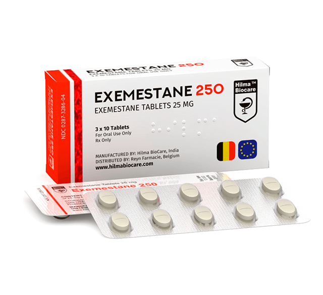 Hilma Biocare Aromasin Exemestane 250 30tabs /25 mg/tab - PCT product UK