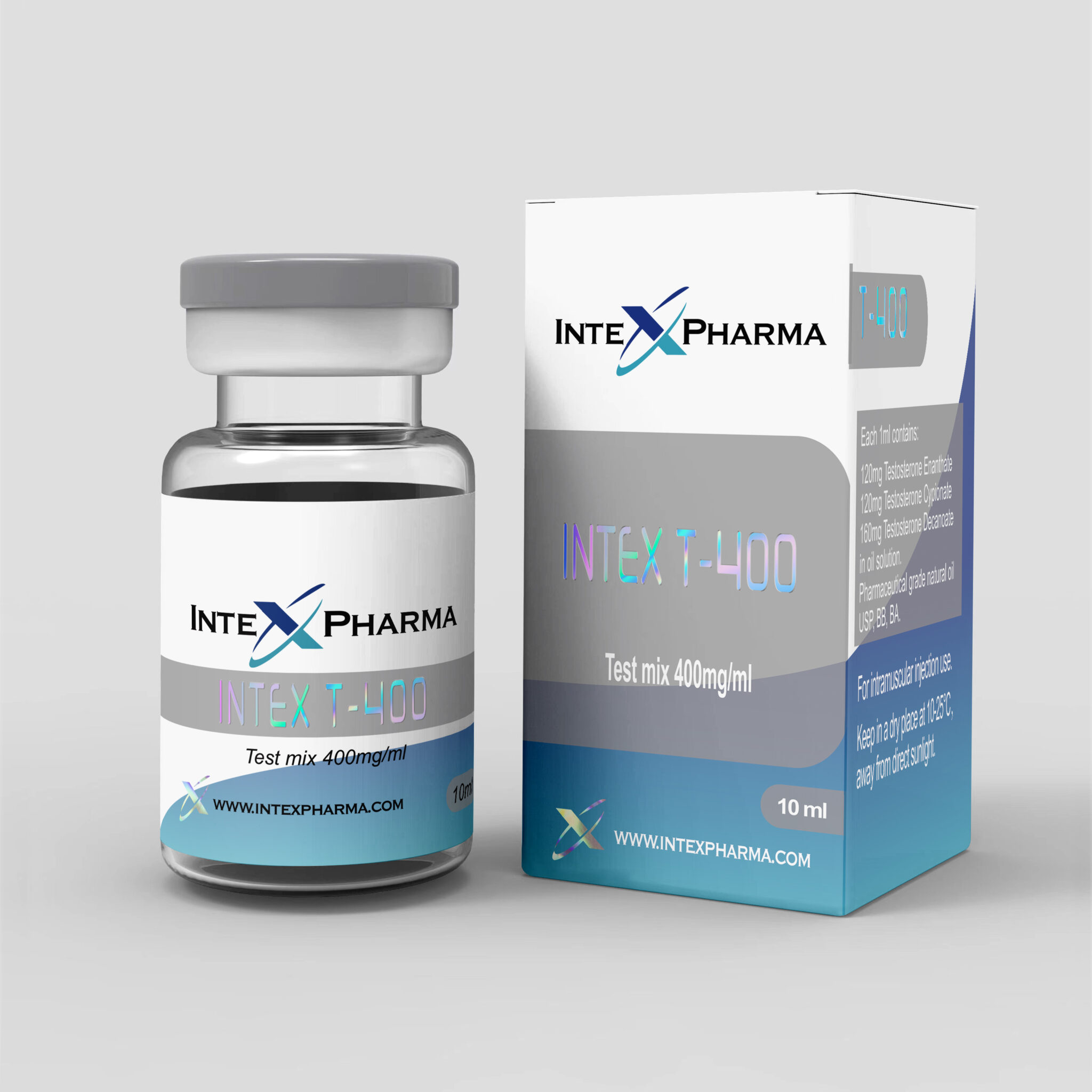 Intex Pharma T400 (Test 400) - Testosterone injection UK