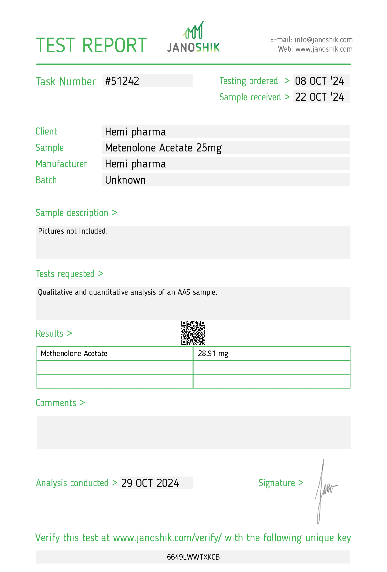 METEOLONE.png Hemi Pharma Primobolan (METENOLONE ACETATE) 25mg - Primobolan product UK