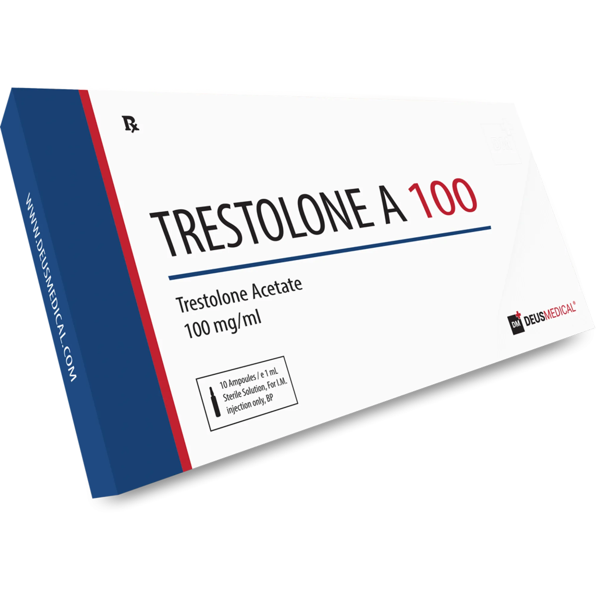 Deus Medical TRESTOLONE A 100 (Trestolone Acetate) - Testosterone injection UK
