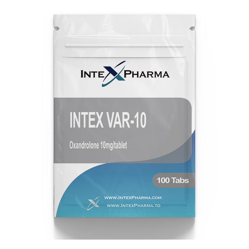 Intex Pharma VAR 10 – 10mg x 100 tabs (Anavar) - Anavar tablets UK