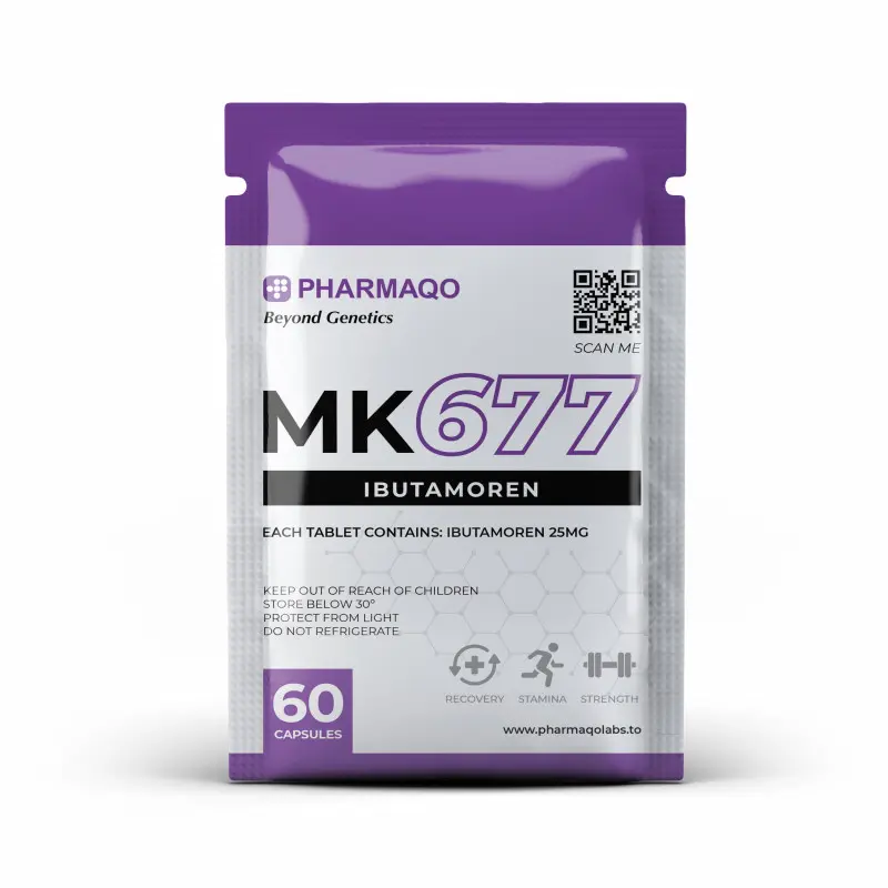 Pharmaqo Labs MK677 – 60caps x 25mg - SARM product UK