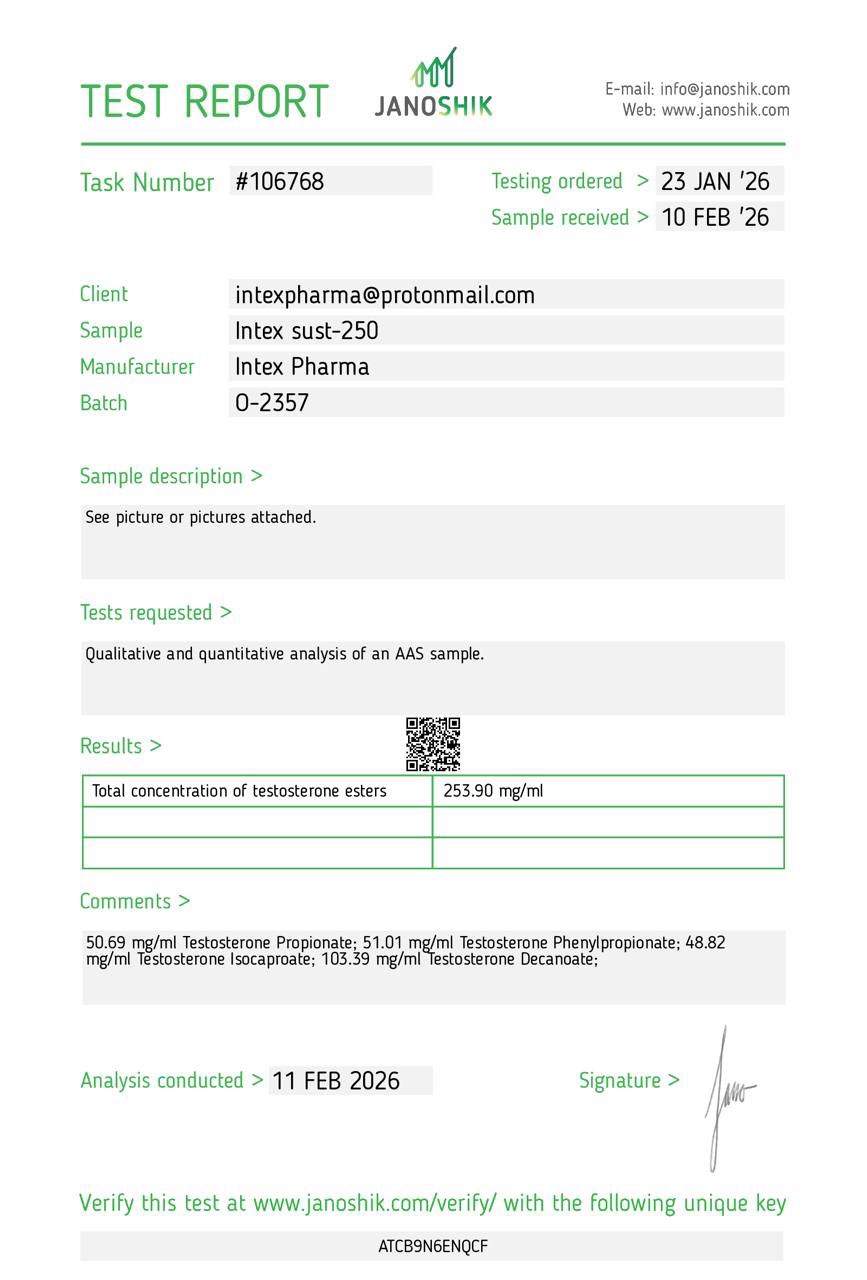sus-250-1.jpg Intex Pharma Sustanon 250mg/ml - Sustanon injection UK